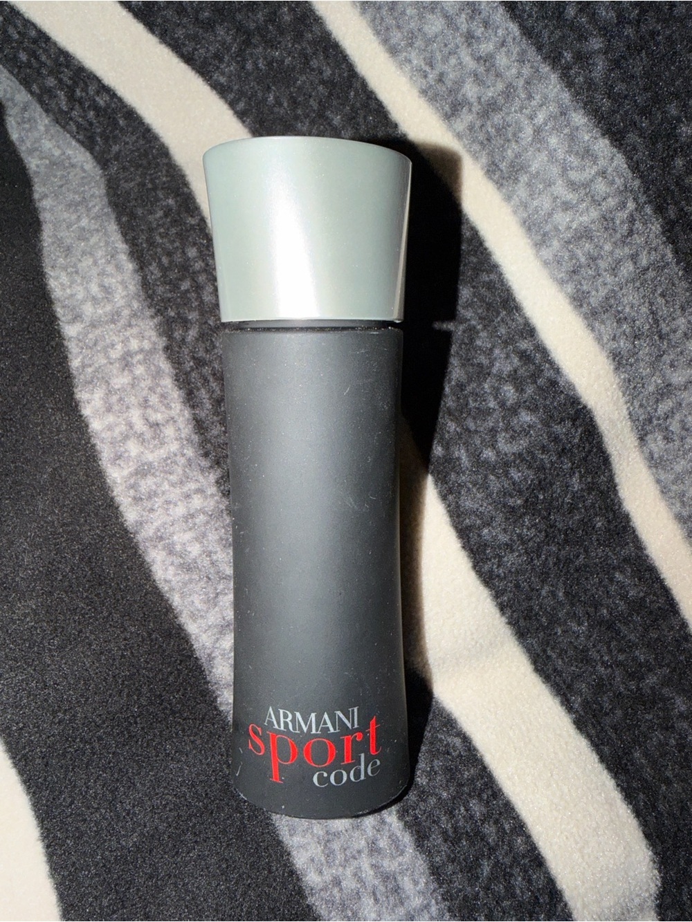 Giorgio Armani Sport Code Black Bottle with Light Gray Cap